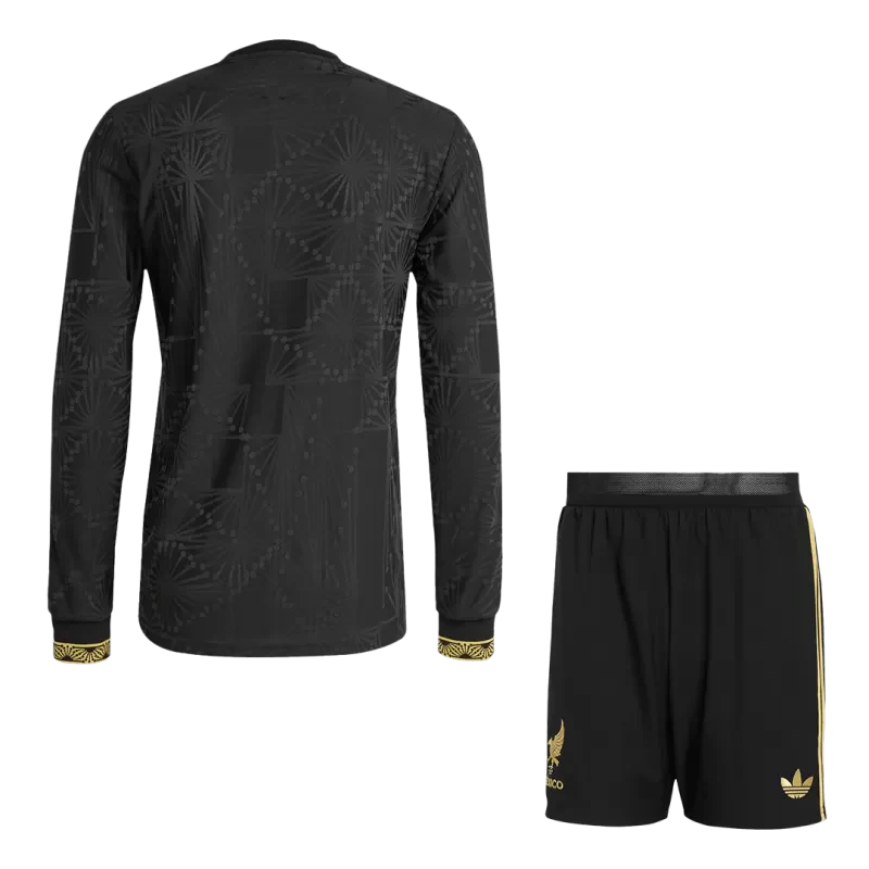 Player Version Mexico Third Away Long Sleeve Jerseys Kit 2025- Gold Cup Go Game Wear