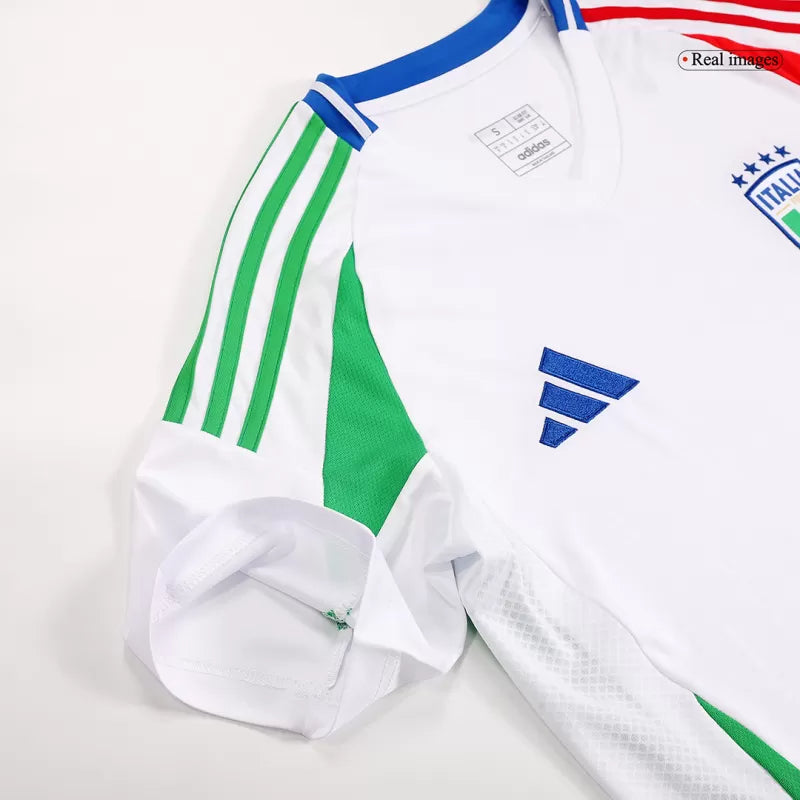 Italy Away Soccer Full Kit Jerseys 2024 Euro