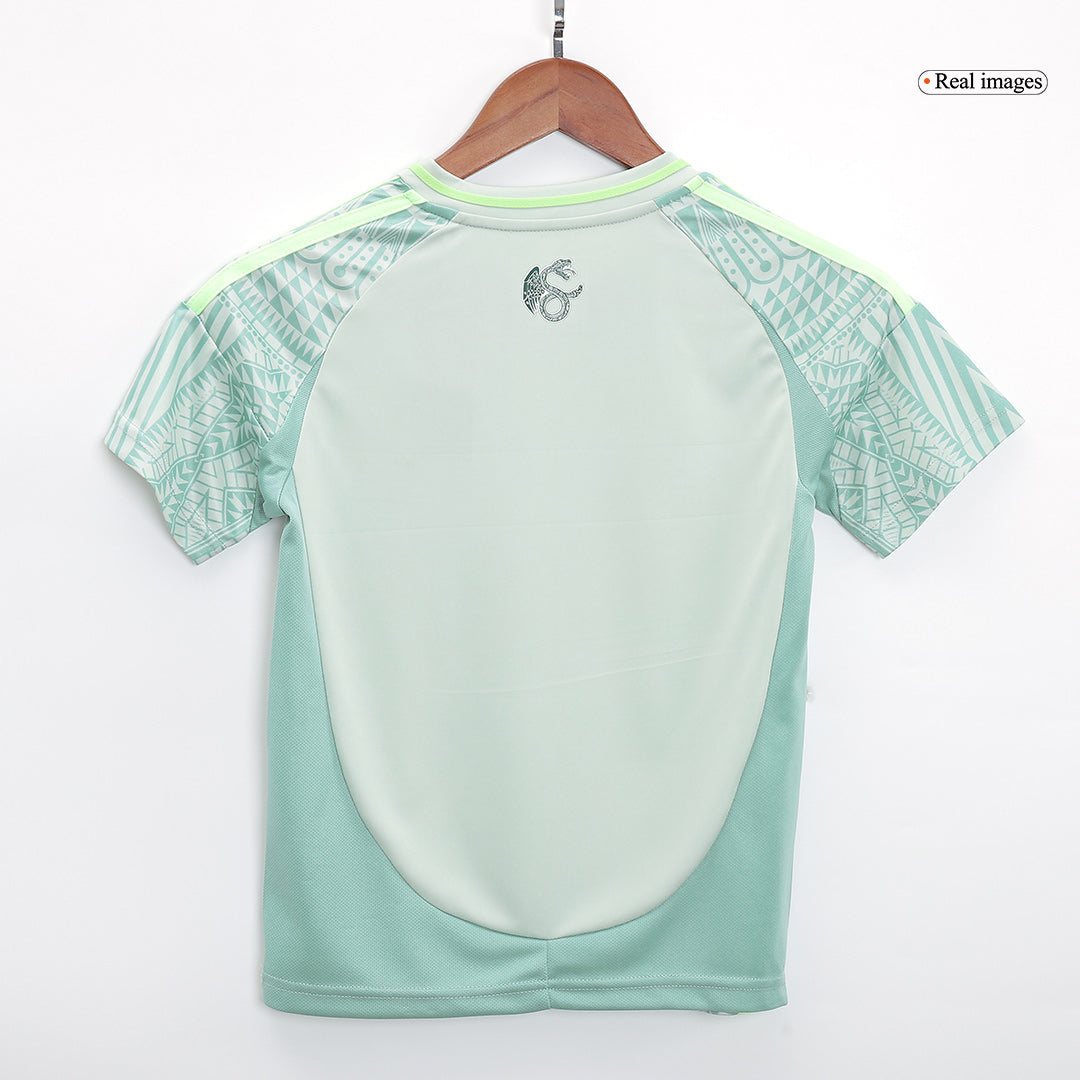 Kid's Mexico Away Jerseys Kit(Jersey+Shorts) Copa América 2024