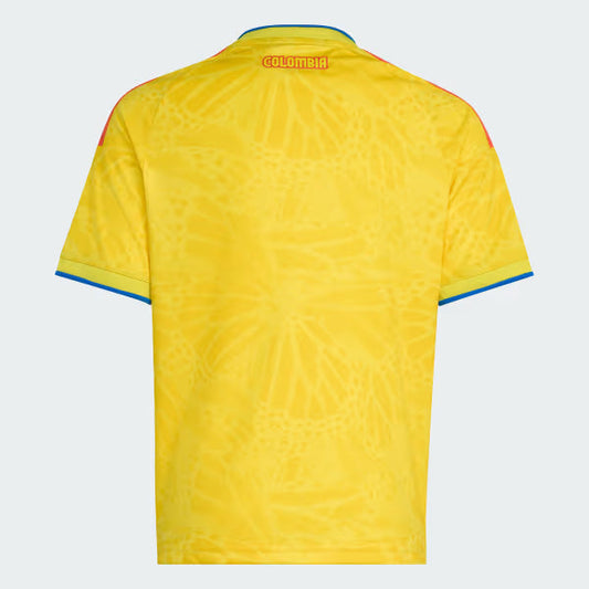 Kid's Colombia Home Soccer Jersey 2026