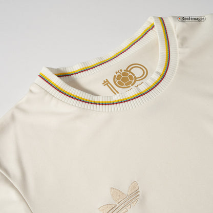 Colombia 100th Anniversary Soccer T-Shirts 2024