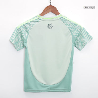 Kid's Mexico Away Jerseys Kit(Jersey+Shorts) Copa América 2024
