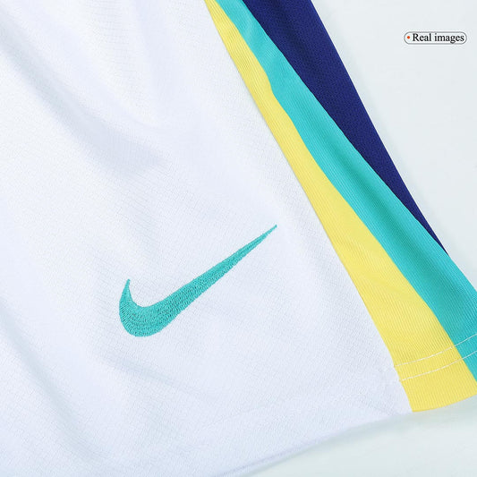 Kid's Brazil Away Jerseys Kit(Jersey+Shorts) Copa América 2024