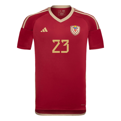 Men's Venezuela  RONDÓN #23 Home Soccer Jersey Copa América 2024