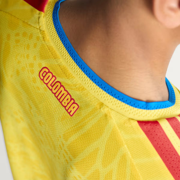 Player Version Colombia Home Long sleeve Soccer Jersey 2026 - Slim Fit