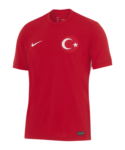 Turkey Away EM 2024 Soccer Jersey red white F611