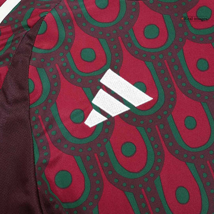 Men's Mexico Home Long Sleeve Soccer Jersey Copa América 2024