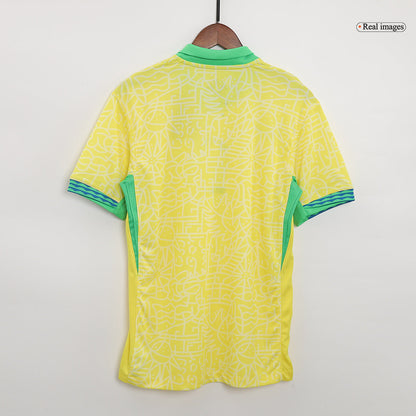 [Super Quailty] Men's Brazil Home Jersey (Jersey+Shorts) Kit Copa América 2024